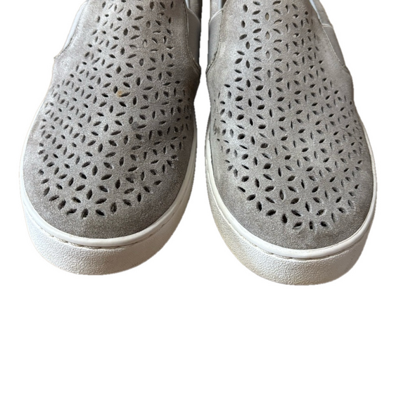 Vionic Gray Slip-On Flats - Picture 4 of 5